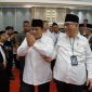 Menteri Pertahanan Prabowo Subianto saat hadiri cara Pembekalan Materi acara Rakernas LDII 2023, di Grand Ballroom Minhaajurosyidiin, Lubang Buaya, Jakarta Timur, Selasa (7/11/2023).(Dok. Tim Media Prabowo)

