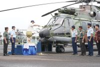 Menteri Pertahanan (Menhan) Prabowo Subianto mendorong kerja sama antara industri pertahanan RI PT Dirgntara Indonesia dengan produsen pesawat. (Dok. TIm Media Prabowo)