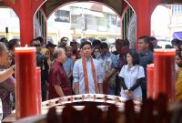 Calon Wakil Presiden nomor urut 2 Gibran Rakabuming Raka mengunjungi Kota Singkawang, Kalimantan Barat.  (Dok. Tim Media Prabowo-Gibran)