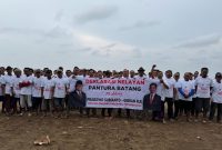 Ratusan Nelayan kecil di kampung Nelayan Roban Timur, Kabupaten Batang, Jawa Tengah, mendeklarasikan dukungan Capres 2024. (Dok. Relawan Prabowo - Gibran)