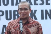Ketua Komisi Pemilihan Umum (KPU) RI Hasyim Asy'ari. (Facebook.com/@PU Republik Indonesia)

