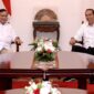 Presiden Prabowo Subianto dan mantan Presiden Jokowi. (Dok. Presidenri.go.id)

